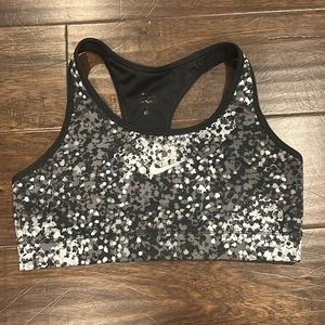 Speckled Nike Pro Sports Bra